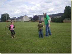 Garion Flying his Kite